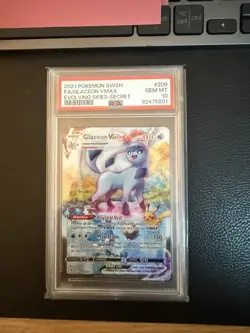 Glaceon VMAX PSA 10 - 209/203 - Alternate Art - Evolving Skies - Pokemon - Image 1