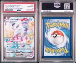 Glaceon VMAX PSA 10 - 209/203 - Alternate Art - Evolving Skies - Pokemon - Image 2