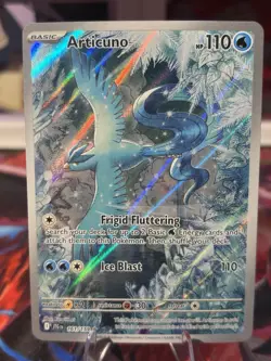 Pokemon 2025 SV Journey Together Articuno 161/159 Illustration Rare Near Mint - Image 1