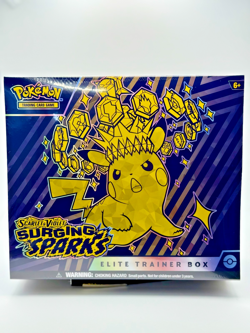 Pokemon Scarlet & Violet Surging Sparks ETB Elite Trainer Box New - Sealed - Image 1