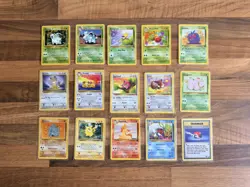 Pokemon TCG jungle base set Job Lot X Bundle X15 Cards- no duplicates - Image 1