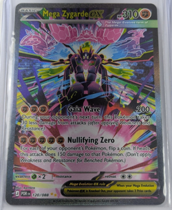 Pokemon Card - Mega Zygarde EX - 120/088 - Perfect Order -Pack Fresh- Mint Rare - Image 3