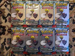 Pokemon TCG S&V Journey Together Fun Pack Booster x8 Packs Sealed New Boosters - Image 1