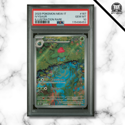 Pokemon Card Italian - Ivysaur Art Rare #167 - MEW IT-151 - PSA 10 GEM MINT - Image 1
