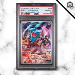Pokemon Card Italian - Wobbuffet Art Rare #197 - IT-SV Black Star Promo - PSA 10 - Image 1
