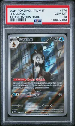 Pokemon Card Italian - Froslass Art Rare #197 - IT-Twilight Masquerade - PSA 10 - Image 2