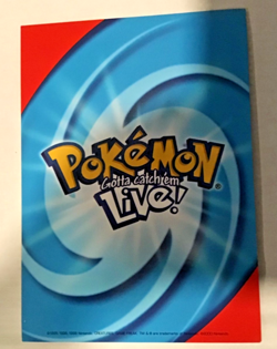 MECHAMEW 2 POKEMON GOTTA CATCHEM LIVE JUMBO PROMO CARD 5x7 - Image 2