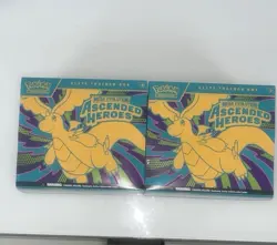 Pokemon Ascended Heroes Elite Trainer Box Etb Sealed | LOT OF 2 - Image 1