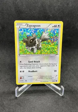 Zigzagoon 11/12 McDonalds Exclusive Promo Holo Pokemon Card 2015 LP - Image 1