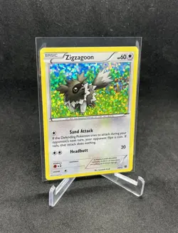 Zigzagoon 11/12 McDonalds Exclusive Promo Holo Pokemon Card 2015 LP - Image 3
