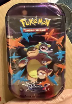 Pokemon Brand New Mega Heroes Mini Tin Mega Evolution BRAND NEW SEALED - Image 1