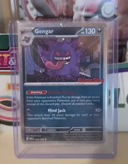 Pokemon TCG Sealed Gengar Gamestop Stamped Holo Promo #50 - Image 1