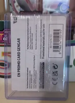 Pokemon TCG Sealed Gengar Gamestop Stamped Holo Promo #50 - Image 2