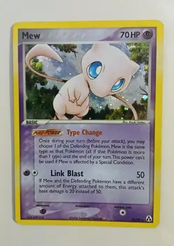 Mew 10/92 Pokemon TCG EX Legend Maker Holo Rare 2006 - Lightly Played SEE PHOTOS - Image 1