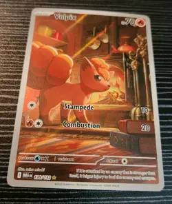 Pokemon - Vulpix 138/132 - Mega Evolution - Illustration Rare Card - Image 1