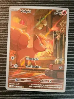 Pokemon - Vulpix 138/132 - Mega Evolution - Illustration Rare Card - Image 2