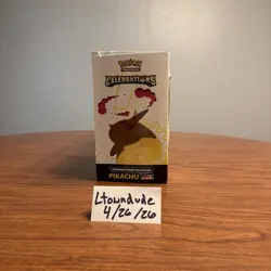 Pokemon TCG Celebrations Pikachu VMAX Premium Figure Collection Box New Sealed 820650809408 - Image 4