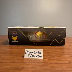 Pokemon TCG Celebrations Pikachu VMAX Premium Figure Collection Box New Sealed 820650809408 - Image 5