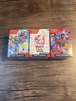 NEW & SEALED! Pokemon TCG 151 , Destined Rivals & Journey Together! - Image 1