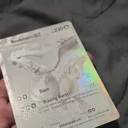 Pokemon Reshiram EX 173/086 SV: White Flare Full Art Holo Rare Card - Image 5