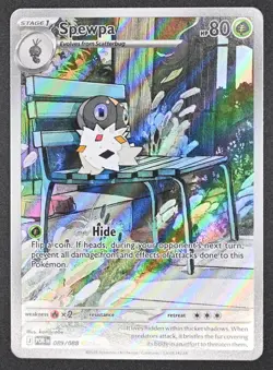 Spewpa 089/088 Pokemon TCG Mega Evolution Me03: Perfect Order Full Art NM - Image 3