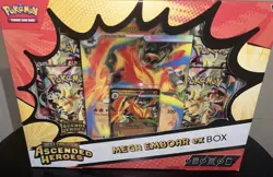 Pokemon TCG: Mega Evolution—Ascended Heroes Mega Emboar Ex Box - Image 1