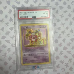 Pokemon PSA 10 Mr Mime Classic Holo CLB 013 Rare Card Low Pop - Image 1