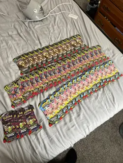 Pokemon Perfect Order Sleeved Booster Pack Lot of 53 SHIPS FAST FREE SHIPPING - Image 1