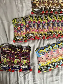 Pokemon Perfect Order Sleeved Booster Pack Lot of 53 SHIPS FAST FREE SHIPPING - Image 2
