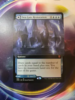 Sea Gate Restoration (Extended Art) Zendikar Rising Regular, MTG, M333 - Image 1