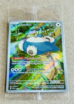 POKEMON SV 151 SNORLAX BLACK STAR PROMO HOLO SVP EN 051 NM+ FACTORY SEALED QTY - Image 2
