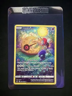 Lunatone GG11/GG70 Galarian Gallery Holo Crown Zenith Pokemon TCG NM Card - Image 5