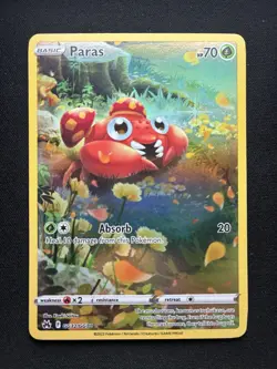 Pokemon: Paras Galarian Gallery GG32/GG70 Crown Zenith - Image 1