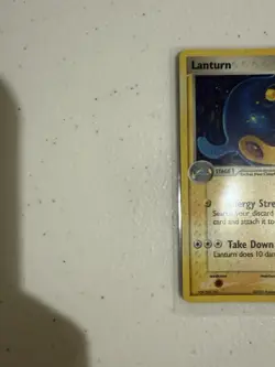 Pokemon TCG Lanturn EX Unseen Forces 40/115 Reverse Holo STAMPED - Image 2