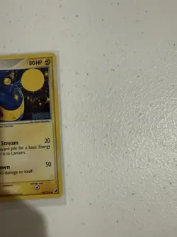 Pokemon TCG Lanturn EX Unseen Forces 40/115 Reverse Holo STAMPED - Image 3