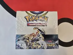 Pokemon Sword and Shield Brilliant Stars Booster Box Sealed - Image 1