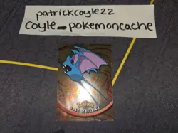 Zubat #41 Holo Pokemon Topps Series 1 Card (Blue Label) LP - Image 1