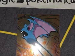 Zubat #41 Holo Pokemon Topps Series 1 Card (Blue Label) LP - Image 3