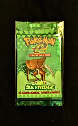 Pokemon Kabutops Skyridge Booster Pack e-series WOTC (Unweighed) Read desc - Image 1