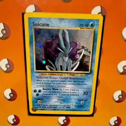 Pokemon Suicune Neo Revelation Holo Rare 14/64 2000 70 HP Unlimited English - Image 1