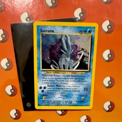 Pokemon Suicune Neo Revelation Holo Rare 14/64 2000 70 HP Unlimited English - Image 4