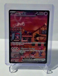 Mew ex SVP053 Pokemon TCG Scarlet & Violet Promo Holo Full Art NM - Image 1