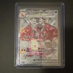 Pokemon Charizard ex Sv: Scarlet & Violet Promo 074 Full Art 330 HP Holo English - Image 1