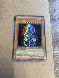 Yugioh! Dark Necrofear LON-065 Ultra Rare Near Mint - Image 1