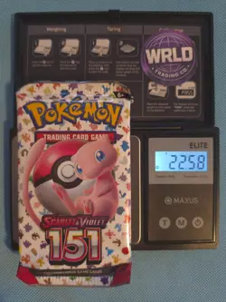 Pokemon TCG 151 Booster Pack VERY HEAVY!! 🔥 22.58g (Factory Sealed)✅ DemigodU - Image 1