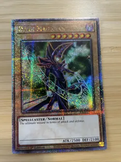 Yugioh 1x Dark Magician (6th Art) - RA04-EN106 - Quarter Century Secret Rare NM - Image 1