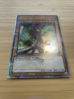Yugioh 1x Dark Magician (6th Art) - RA04-EN106 - Quarter Century Secret Rare NM - Image 2