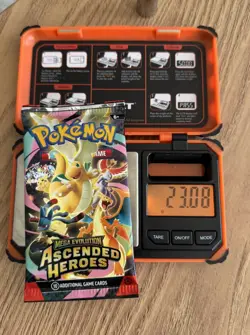 23.08 GRAMS Ascended Heroes Booster Pack HEAVY PACK - Pokemon booster pack - Image 1