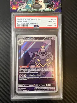 Pokemon TCG Dusknoir 070/064 Shrouded Fable PSA 10 Gem Mint English - Image 1
