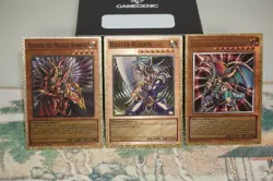 Yugioh Custom Gold Foil Cards Oricas Buster Blader Breaker Chaos Emperor Dragon - Image 1